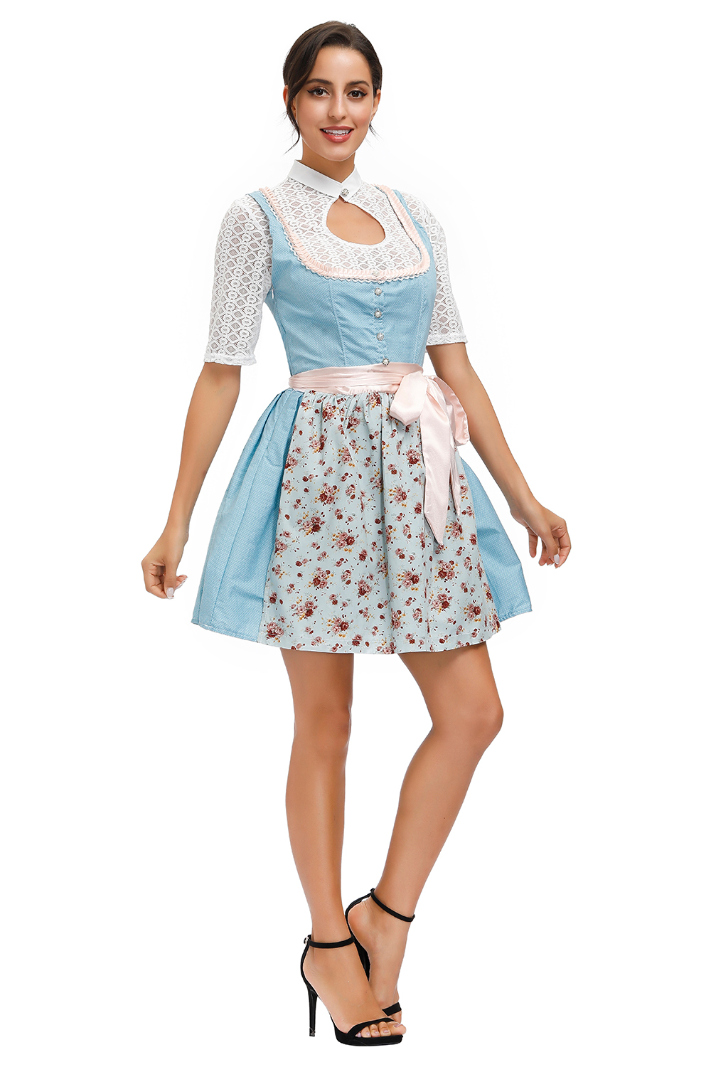 Womens Beer Maid Wench German Oktoberfest Costume